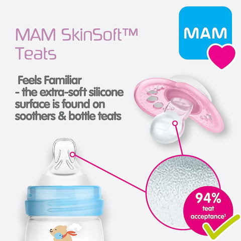 Mam Soother Comfort 0+ Months 2 Pack - Sleek Choice