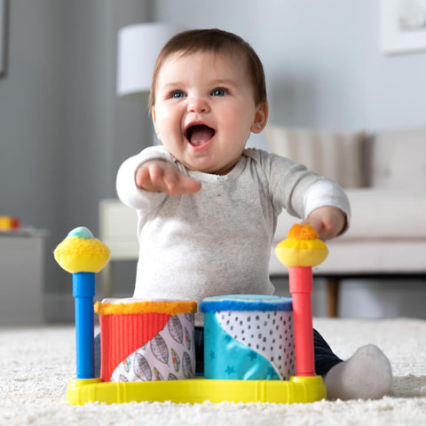 Lamaze Squeeze Beats First Drum Set - Sleek Choice