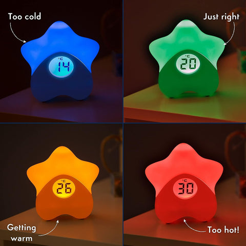 Starlight Colour Change Thermometer - Sleek Choice