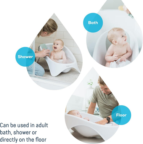 Angelcare 2 in 1 Baby Bath Tub 0-12 Months - Sleek Choice