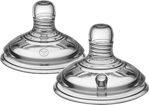 Tommee Tippee Closer To Nature Teats Thick Feed X2