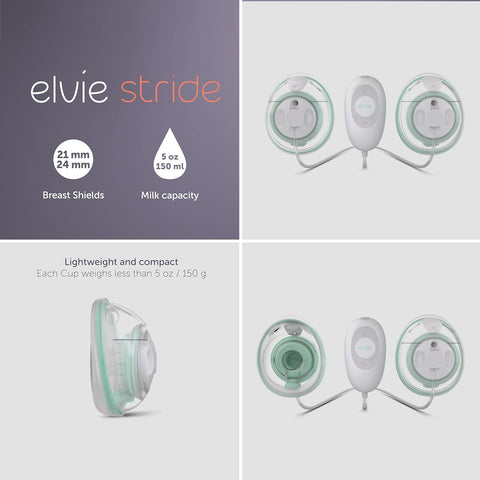 Elvie Stride High Performance Double Electric Breast Pump