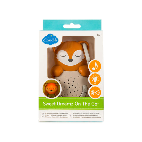 Cloud-B Multisensory Sweet Dreamz On The Go Fox - Sleek Choice