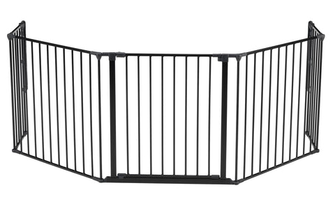 Safety Gate Olaf Xx Wide Black - Sleek Choice