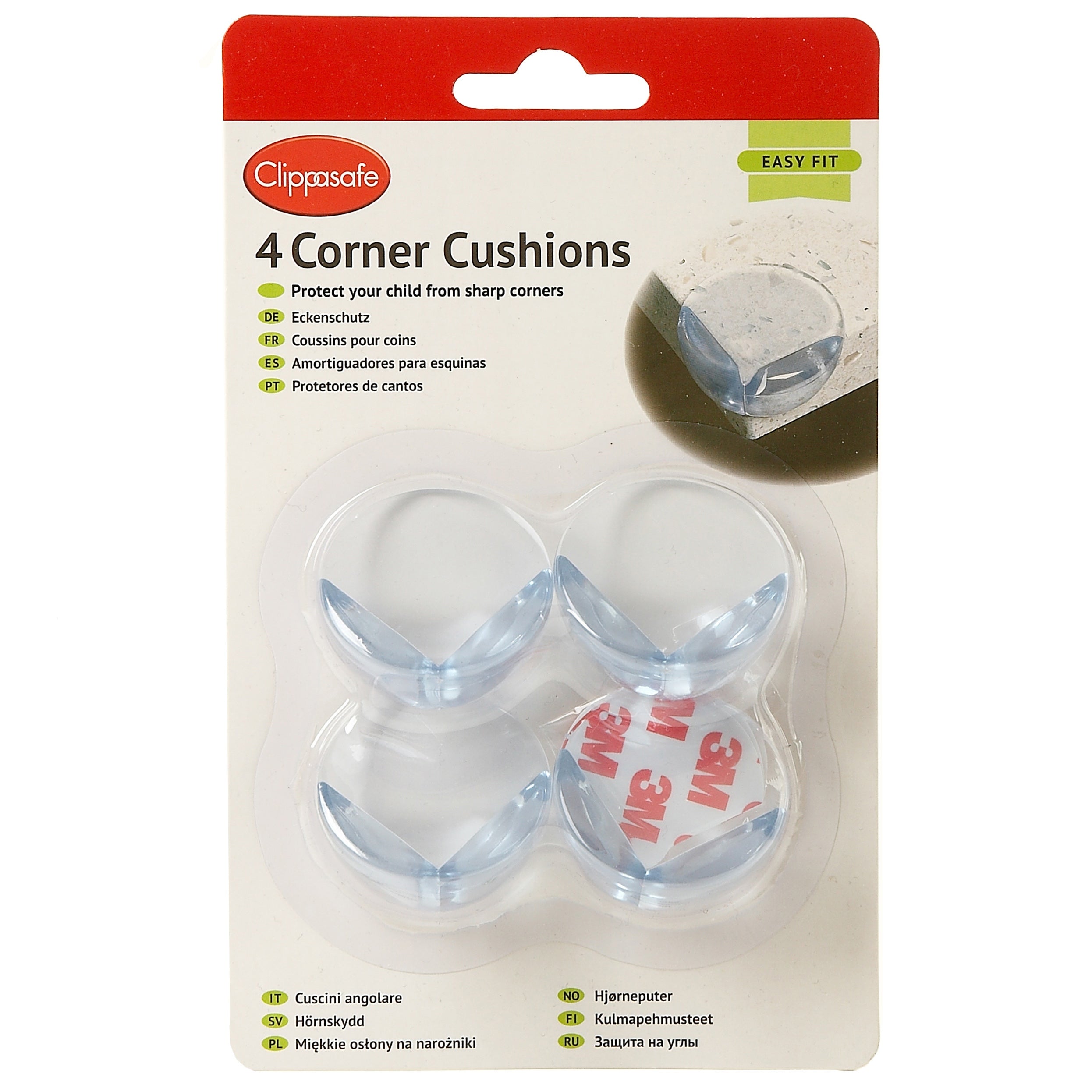 Home Safety Corner Cushions 4Pk - Sleek Choice