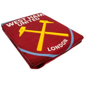 West Ham United FC Player Camo Single Duvet Set