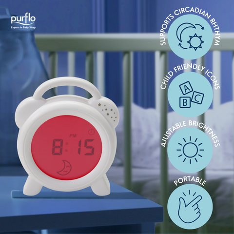 Purflo Snoozee Sleep Trainer And Clock