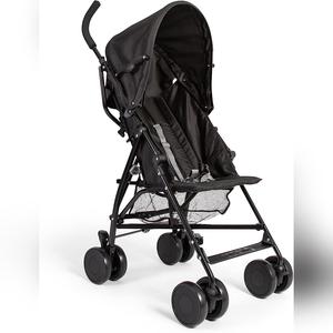 Travel Push Me 2U Lightweight Stroller Black