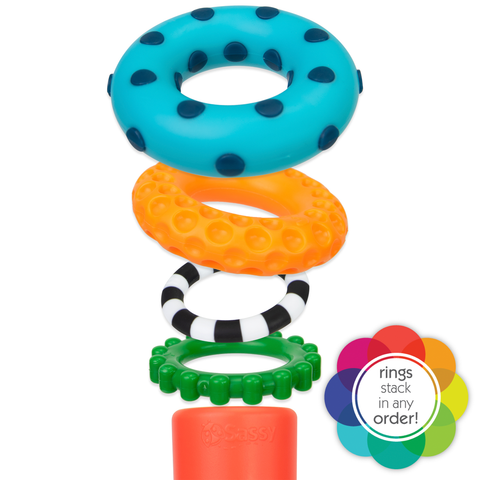 Sassy Stacks Of Circles Ring Stacker
