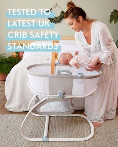 Purflo Purair Breathable Crib Pebble