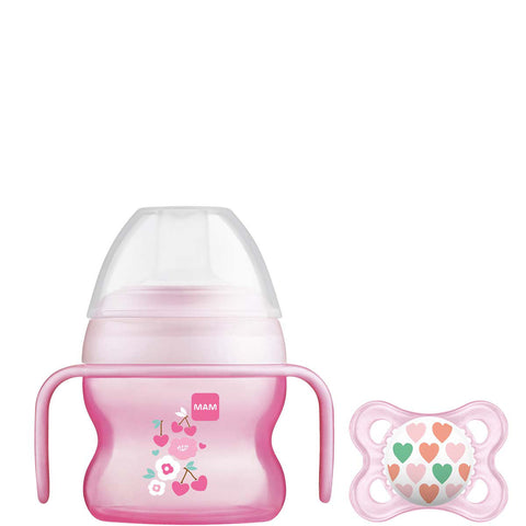 MAM Starter Cup With Soother 0m+