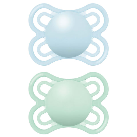 MAM Perfect Baby Soothers 0+ Months - 2 Pack