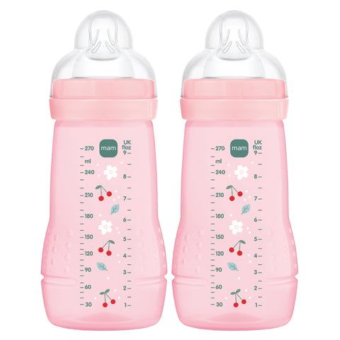 Mam Easy Active Drinking Bottle 270 ml 2 Pack - Sleek Choice UK