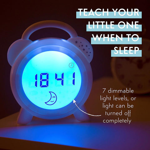 Purflo Snoozee Sleep Trainer And Clock - Sleek Choice