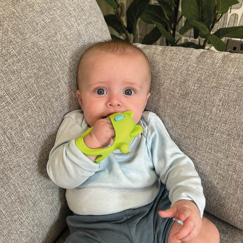 Nuby Wrist Pal Silicone Teething Mitt