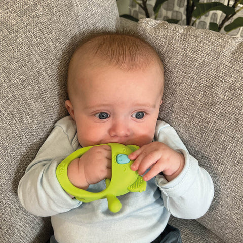 Nuby Wrist Pal Silicone Teething Mitt