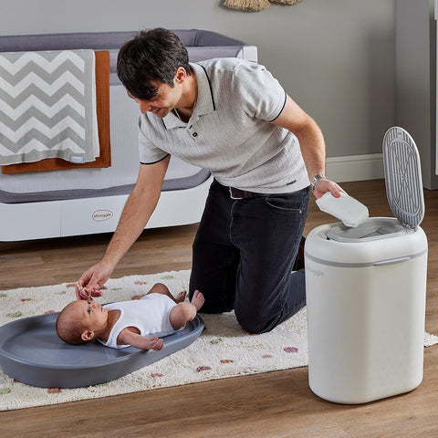 Shnuggle Change Time Eco-Touch Nappy Bin