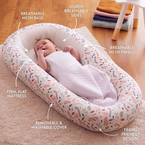 Sleep Tight Baby Bed Botanical - Sleek Choice