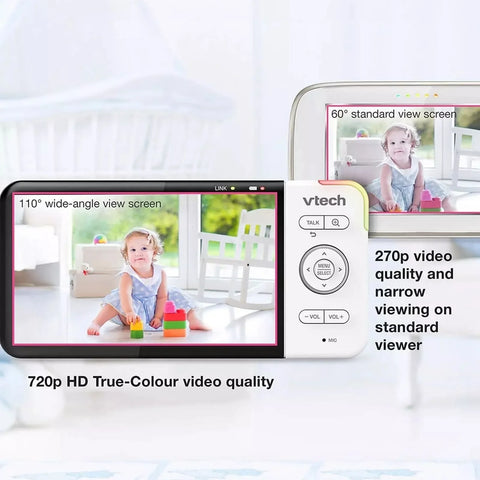 VTech RM5755HD 5" Smart Wi-Fi 1080p Video Baby Monitor