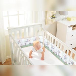 Breathable Baby Cot Mesh Liner Four Sided