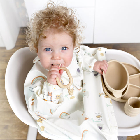 Bibado Coverall Weaning Bib Serengeti Spaghetti