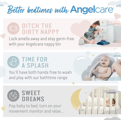 Angelcare Nappy Disposal System - Sleek Choice UK