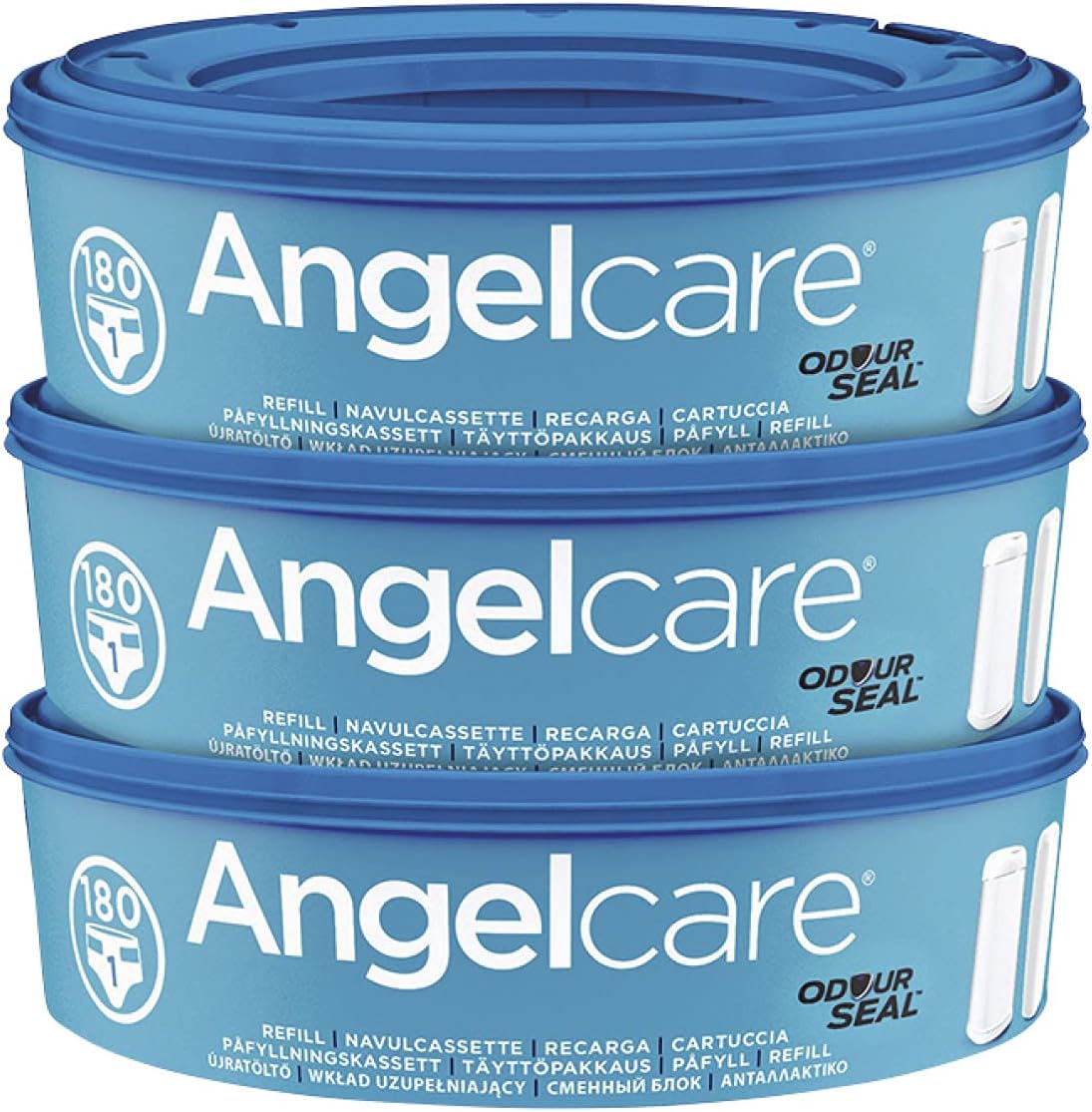 Angelcare Refill Cassette 3 Pack - Sleek Choice UK