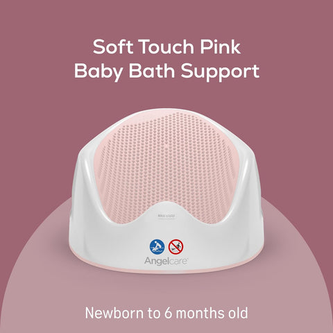 Angelcare Bath Support baby Bath tub Pink - Sleek Choice UK