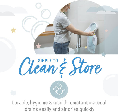 Angelcare Soft Touch Mini Baby Bath Support Blue - Sleek Choice UK