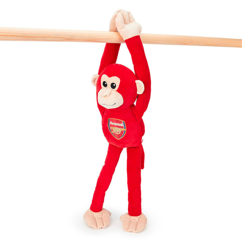 Arsenal FC Plush Hanging Monkey - Sleek Choice Uk