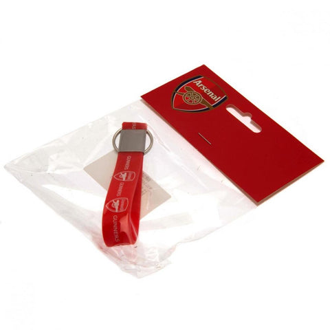 Arsenal FC Silicone Keyring - Sleek Choice UK