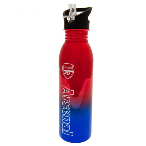 Arsenal FC UV Metallic Drinks Bottle - Sleek Choice UK