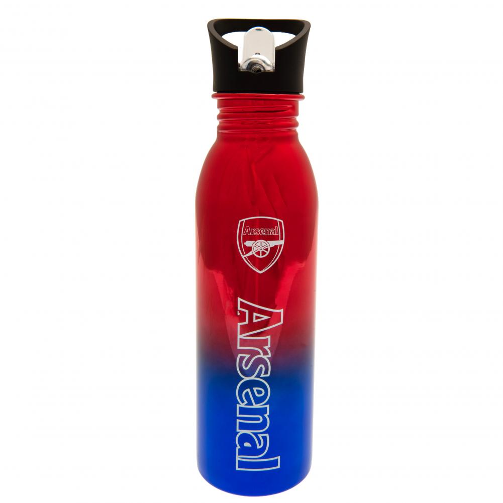 Arsenal FC UV Metallic Drinks Bottle - Sleek Choice UK