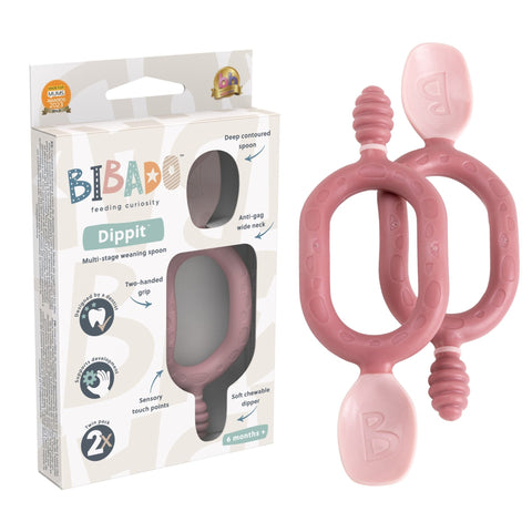 Bibado Dippit Baby Spoon 2 Pack