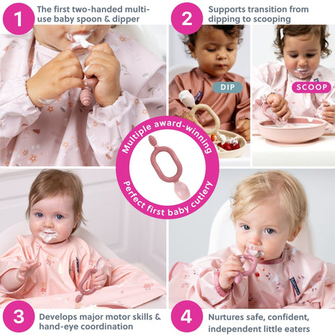 Bibado Dippit Baby Spoon 2 Pack