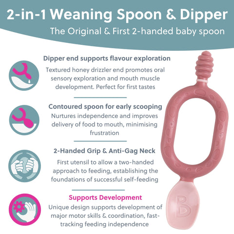 Bibado Dippit Baby Spoon 2 Pack