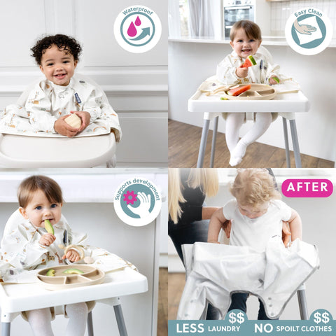 Bibado Coverall Weaning Bib Serengeti Spaghetti