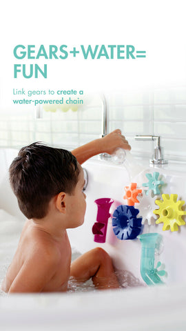 Boon Cogs Building Bath Toy Set - 5 Piece