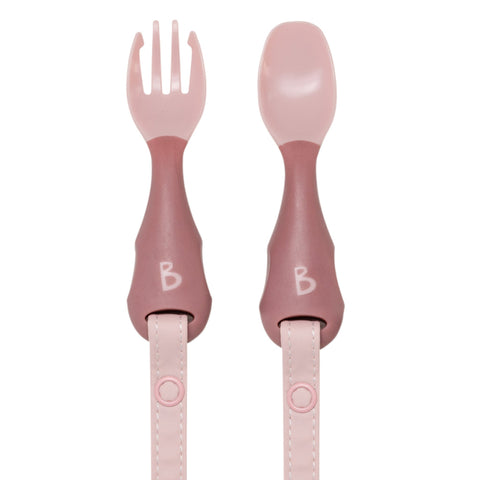 Bibado Handi Cutlery Blush 2 Pack