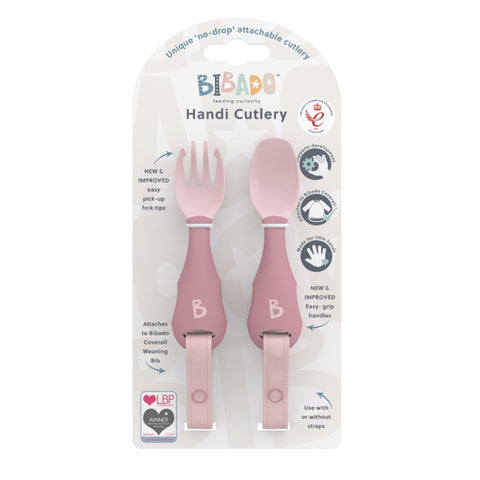Bibado Handi Cutlery Blush 2 Pack