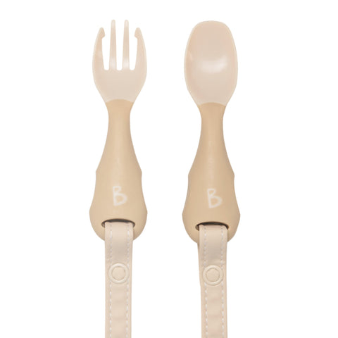 Bibado Handi Cutlery Fawn 2 Pack