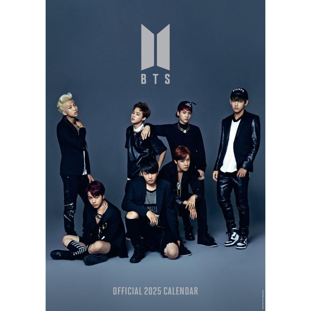 BTS A3 Calendar 2025 - Sleek Choice UK