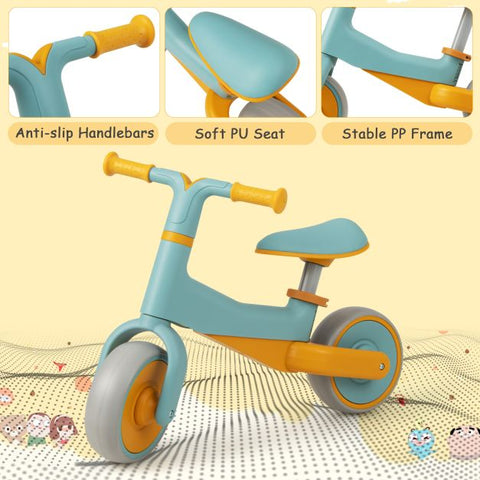 Baby Balance Bikes with Adjustable Seat Height - Sleek Choice UK