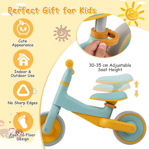 Baby Balance Bikes with Adjustable Seat Height - Sleek Choice UK