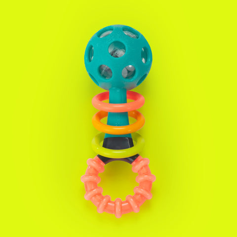 Sassy Peek A Boo Beads Rattle