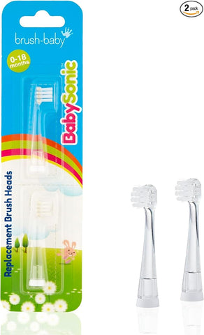 Brush Baby Babysonic Replacement Brush Heads - Sleek Choice Uk