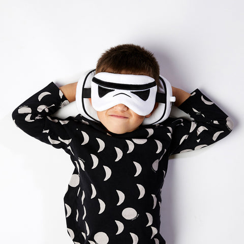 Stormtrooper Plush Round Travel Pillow & Eye Mask Set - Sleek Choice UK