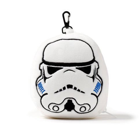 Stormtrooper Plush Round Travel Pillow & Eye Mask Set - Sleek Choice UK