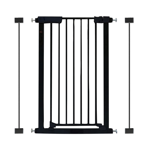 Callowesse Kuvasz Tall & Narrow Baby Stair Gate - Black