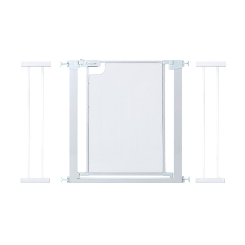 Callowesse Metal Mesh Baby Stair Gate - Glacial White